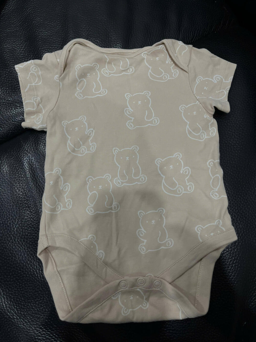 Set 4 bộ bodysuit Nextbaby gấu nâu trắng (size: 3/6m) tặng 1 bộ - Ảnh 6