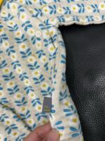 Bộ quần áo nỉ dài tay Moimoln hoạ tiết hoa ( size: 9/12m) - Ảnh 5