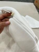 Gối thỏ Raras vải bamboo kèm đệm lót làm mát đầu bé (size: 0/2y) - Ảnh 6