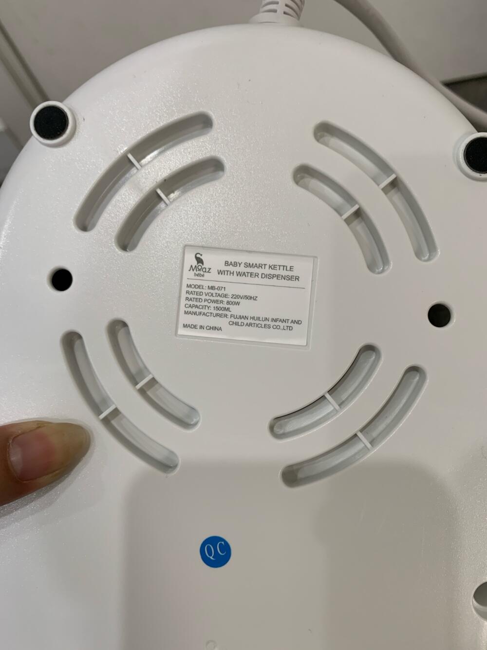 Bình đun nước & giữ nhiệt Moaz BéBé MB – 071 - Ảnh 12