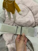 Nôi Nuna Leaf Curv kèm thanh đồ chơi màu xám/ hồng (sơ sinh - 60kg) - Ảnh 7