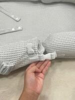 Nôi di động Rubaby màu xám kèm phụ kiện (full box) - Ảnh 9