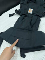 Địu Ergobaby Omni 360 Cotton màu đen (no box) - Ảnh 6