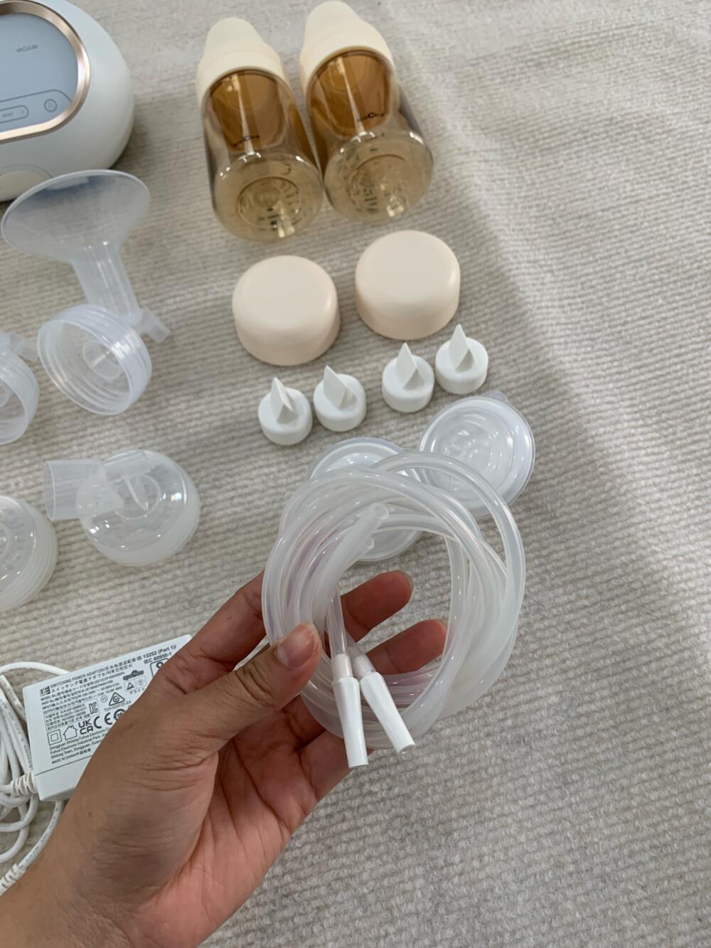 Máy hút sữa Spectra Dual compact (BH 2/8/2027 - likenew, fullbox) - Ảnh 12