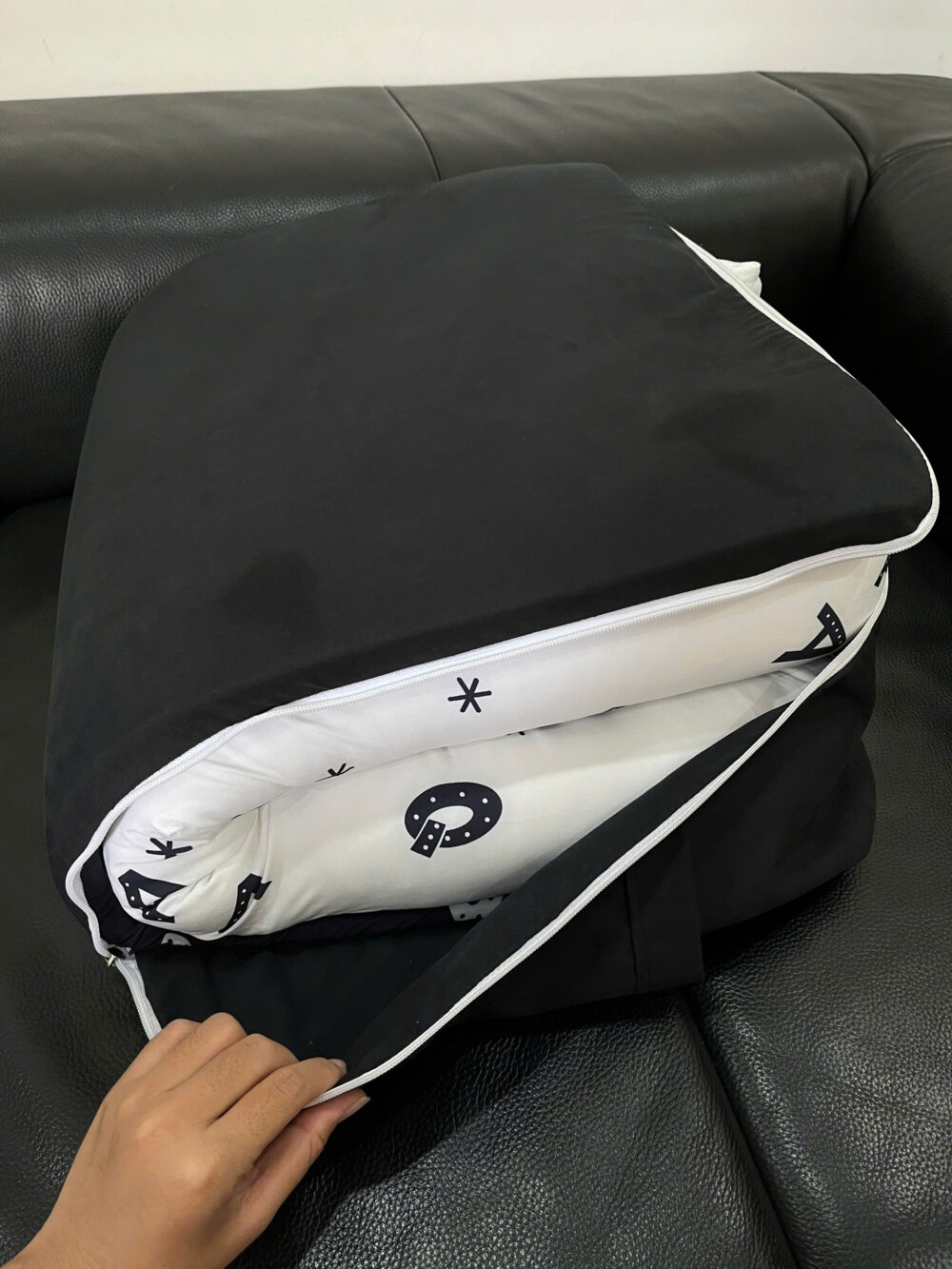 Giường đệm ngủ cho bé Navy/trắng (no brand) - Ảnh 9