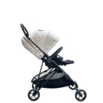 Xe đẩy Cybex Melio Carbon 3 màu trắng/ đen (sơ sinh-15kg)