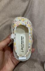 Giày tập đi đế mềm BabeCrew hoạ tiết hoa nhí (size:115 ~ 11.5cm) - Ảnh 5