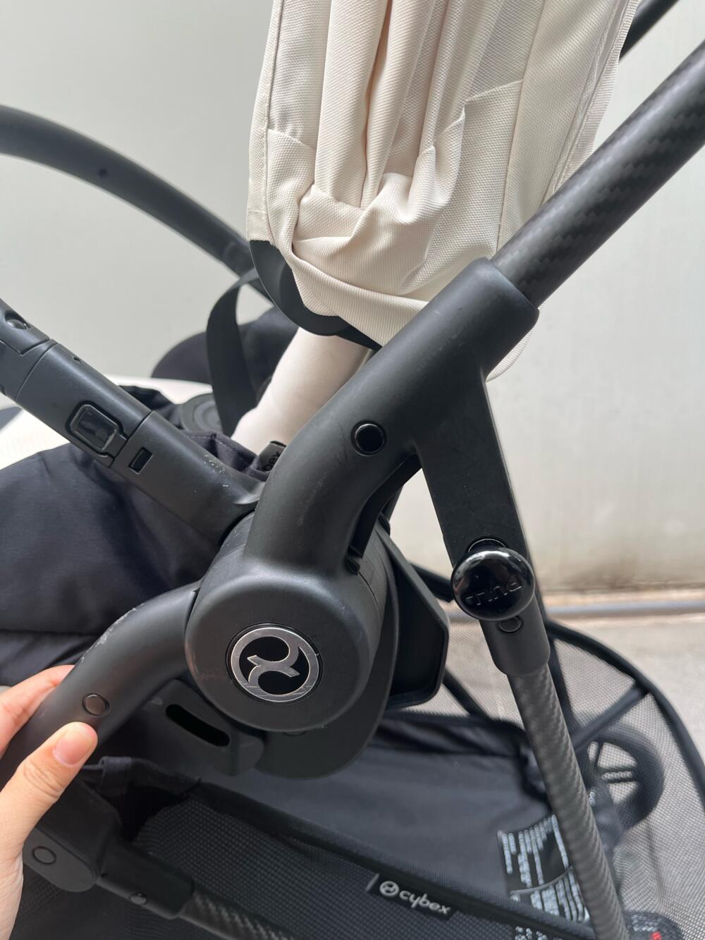 Xe đẩy Cybex Melio Carbon 3 màu trắng/ đen (sơ sinh-15kg) - Ảnh 15