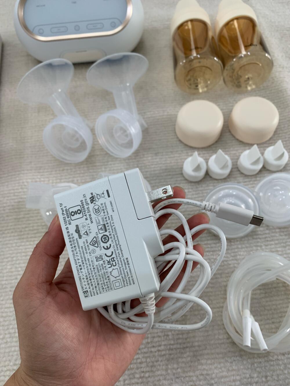 Máy hút sữa Spectra Dual compact (BH 2/8/2027 - likenew, fullbox) - Ảnh 13