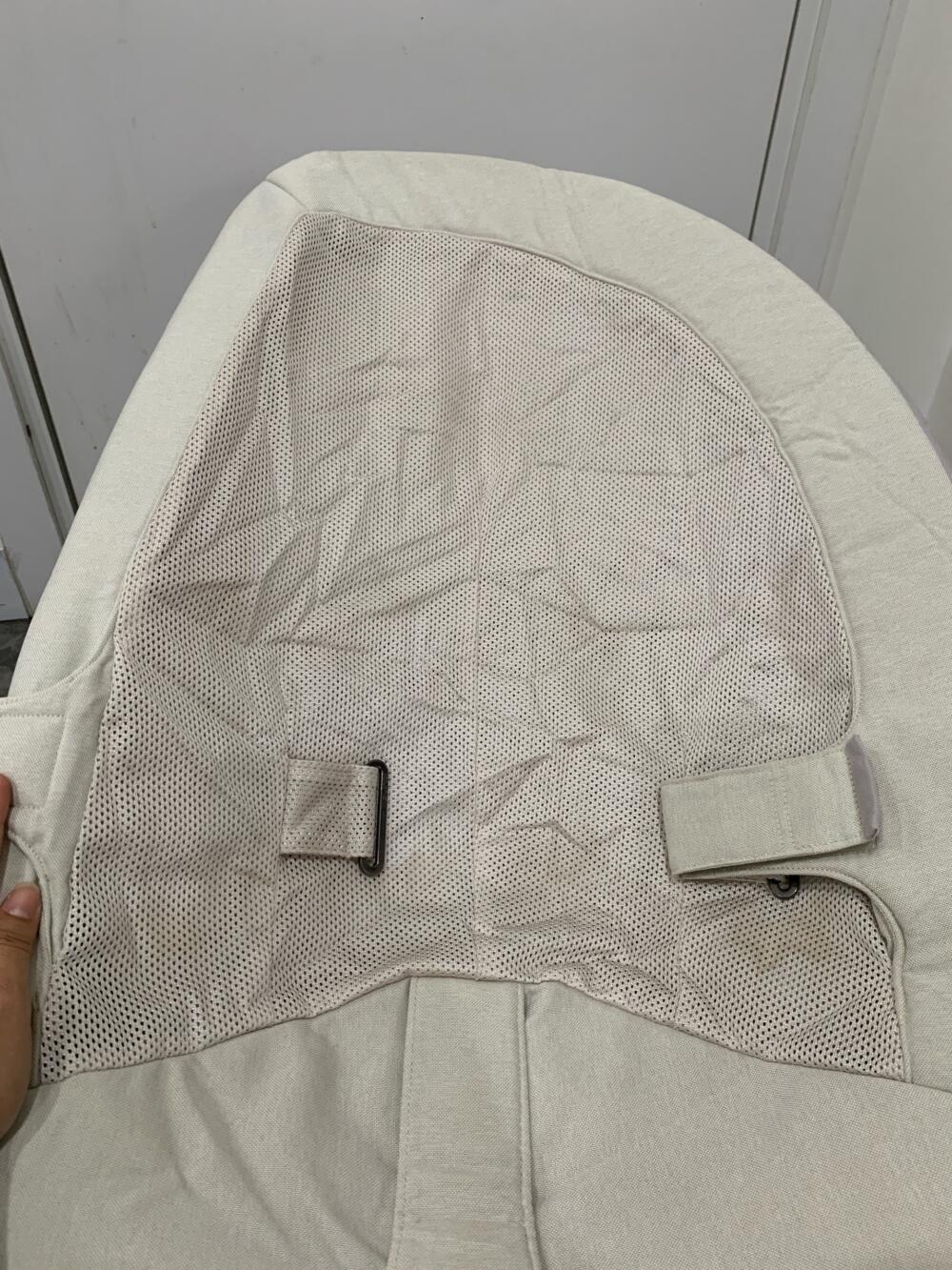 Nôi Nuna Leaf Curv kèm thanh đồ chơi màu xám/ hồng (sơ sinh - 60kg) - Ảnh 8