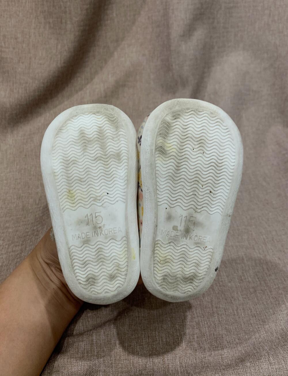 Giày tập đi đế mềm BabeCrew hoạ tiết hoa nhí (size:115 ~ 11.5cm) - Ảnh 7