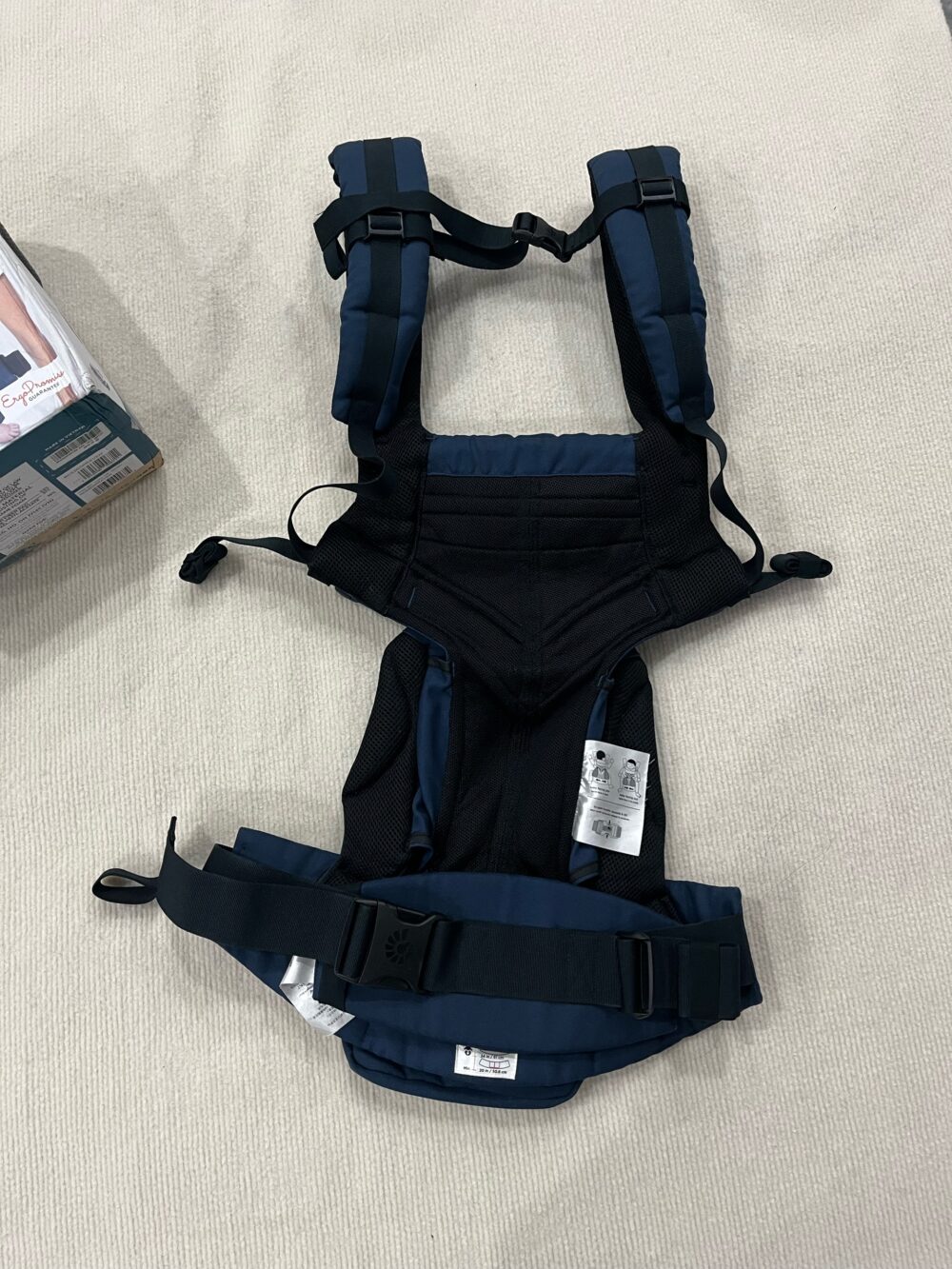 Địu Ergobaby Omni 360 Cool Air Mesh, Midnight Blue (full box) từ sơ sinh 3,2kg-20kg - Ảnh 8
