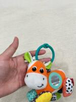 Đồ chơi treo nôi bò Jittery Infantino - Xanh - Ảnh 5
