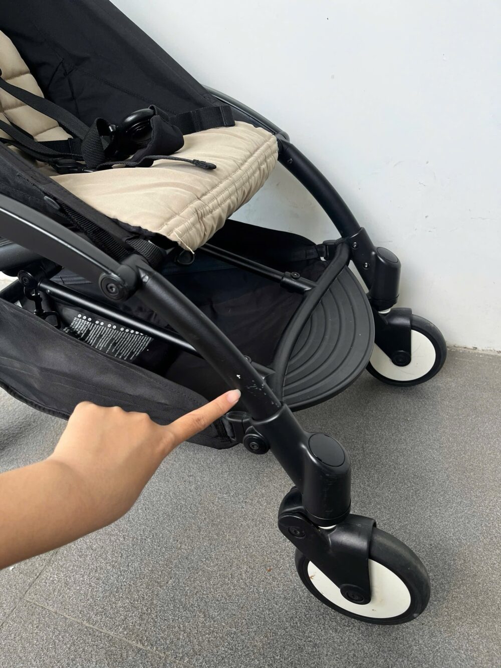 Xe đẩy Yoyo+ Nâu Kaki (size:6M/22kg) - Ảnh 8