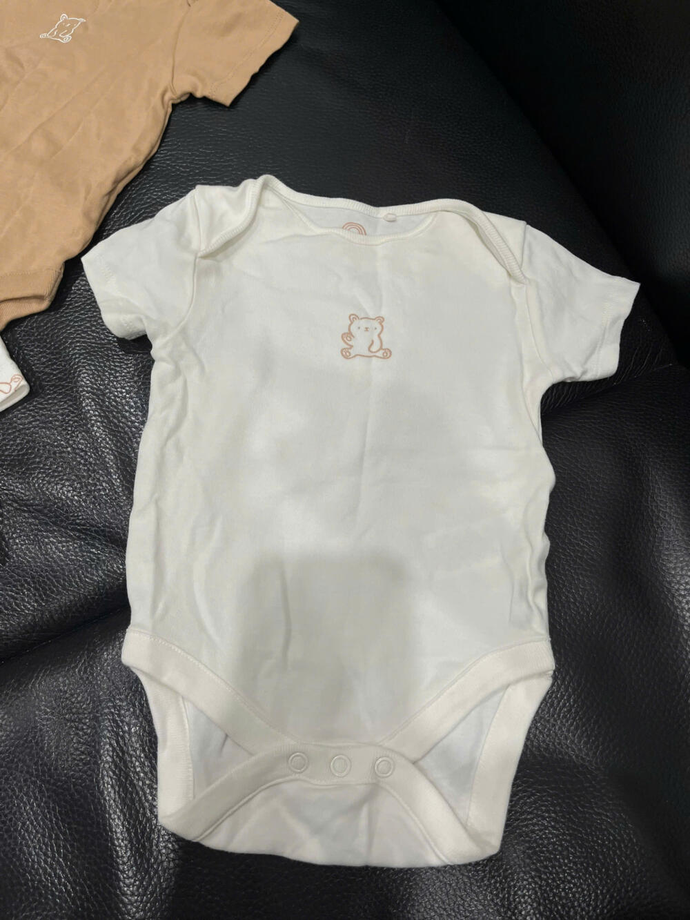 Set 4 bộ bodysuit Nextbaby gấu nâu trắng (size: 3/6m) tặng 1 bộ - Ảnh 10