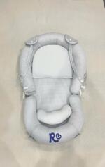 Nôi di động Rubaby màu xám kèm phụ kiện (full box) - Ảnh 11