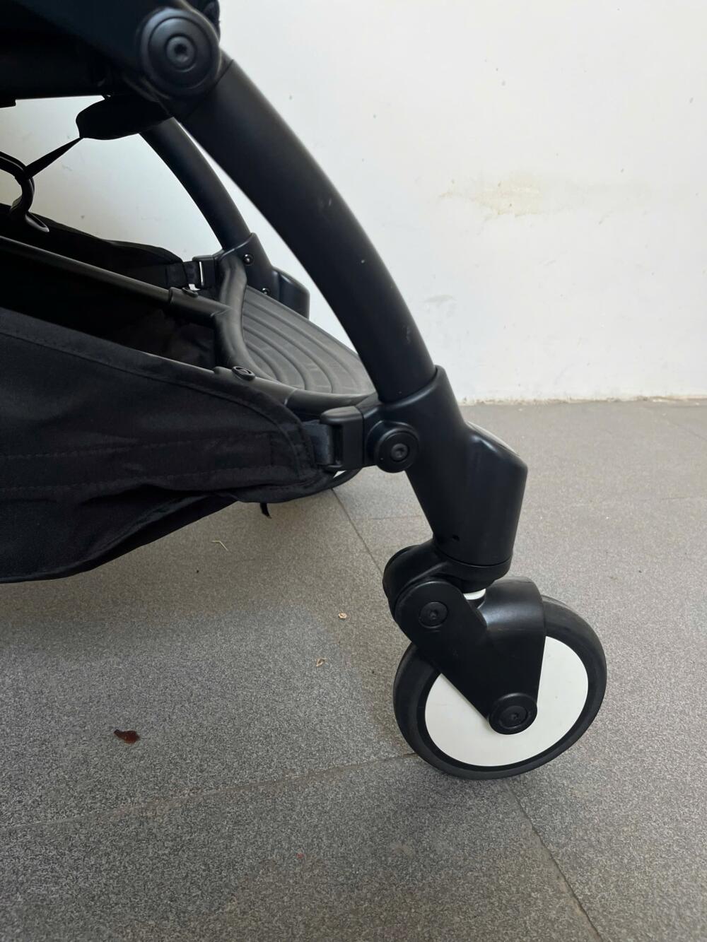 Xe đẩy yoyo+ màu đen kèm bọc tay da (size: 6M/22kg) - Ảnh 12