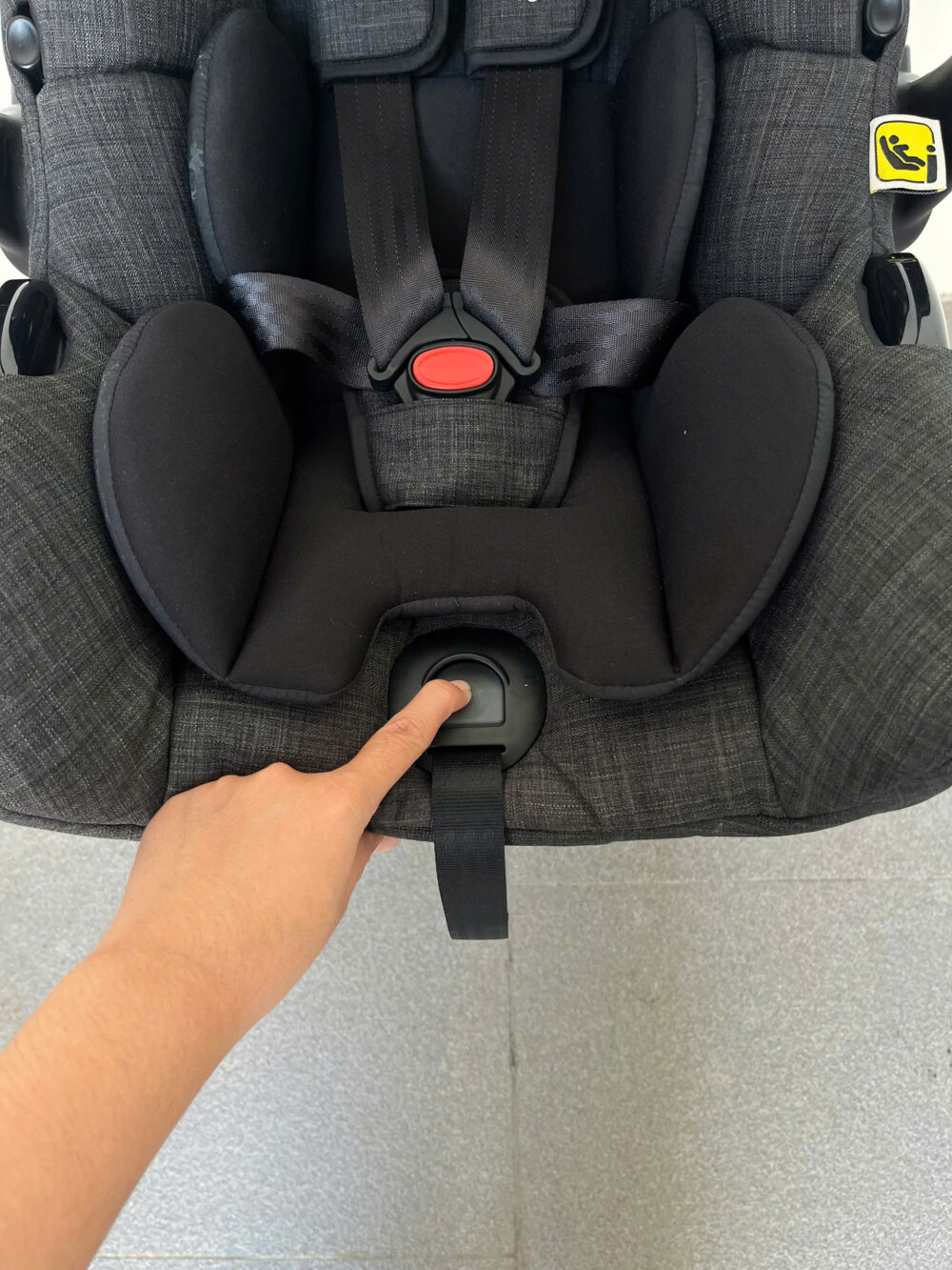 Ghế ngồi ô tô trê em Joie i-Gemm Pavement màu xám đen (no box) - Ảnh 11