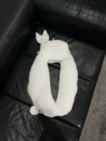 Gối thỏ Raras vải bamboo màu trắng - Ảnh 7