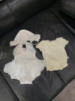 Set 2 bộ body suit HeheHihi cho bé màu trắng, be (size:1/3m,6/9m) - Ảnh 10