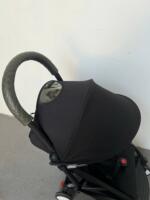 Xe đẩy yoyo+ màu đen kèm bọc tay da (size: 6M/22kg) - Ảnh 13