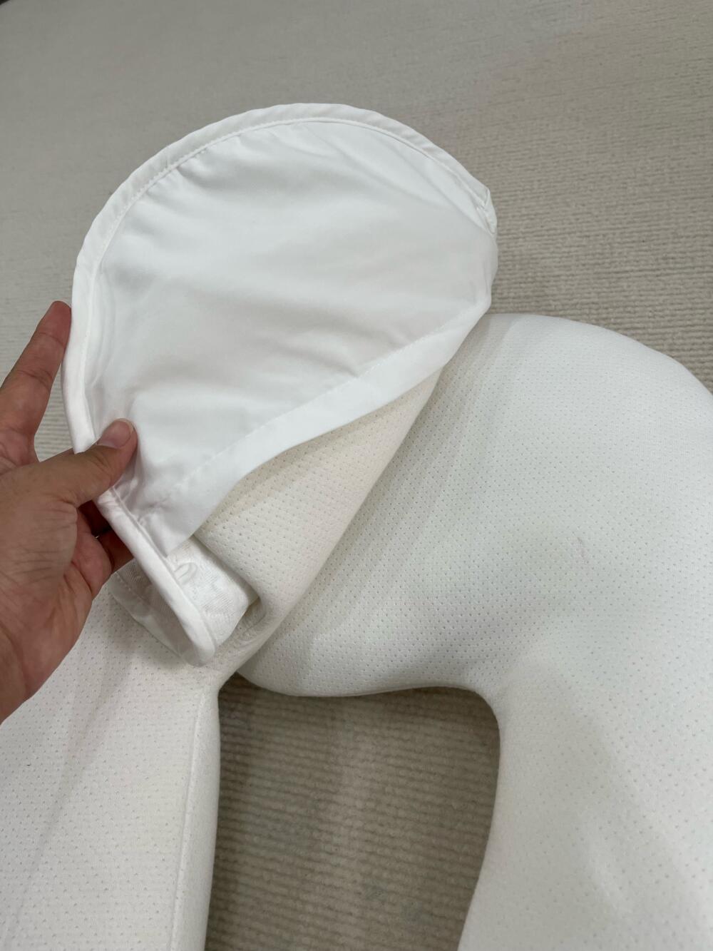 Gối thỏ Raras vải bamboo kèm đệm lót làm mát đầu bé (size: 0/2y) - Ảnh 12