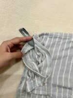 Địu vải Ergobaby Aura Wrap, màu Grey Tripes (Size: từ sơ sinh 3kg6 đến 11kg3, full box) - Ảnh 4