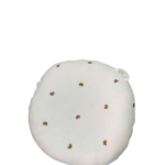 Gối chống trào ngược Rototo bebe Airmesh Waffle hoạ tiết gấu màu trắng (size: 0/12m)