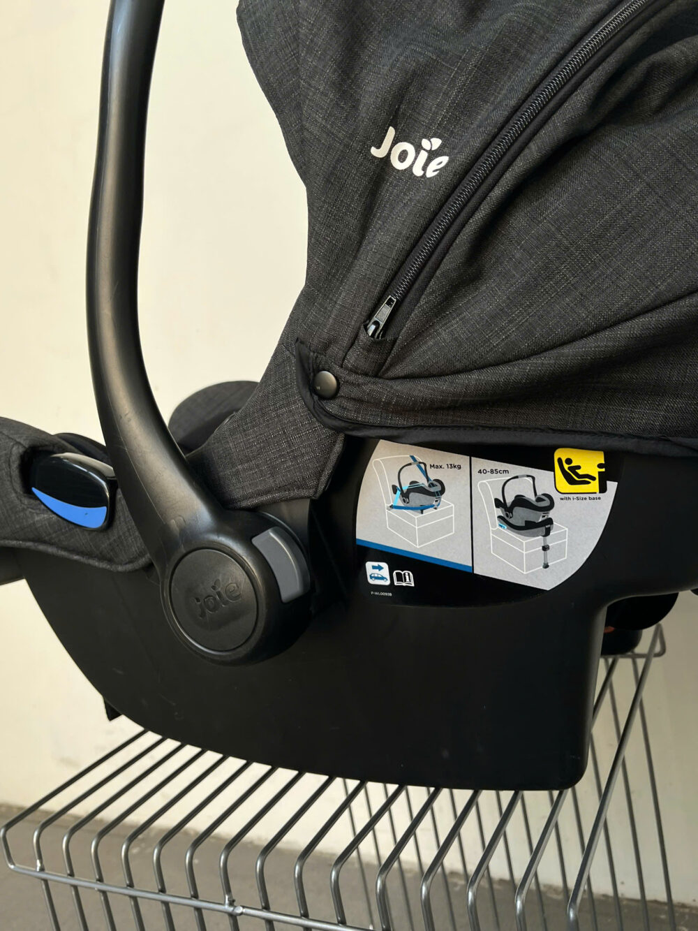 Ghế ngồi ô tô trê em Joie i-Gemm Pavement màu xám đen (no box) - Ảnh 15