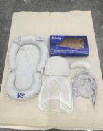 Nôi di động Rubaby màu xám kèm phụ kiện (full box) - Ảnh 13