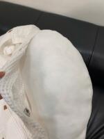 Gối chống trào ngược Rototo bebe Airmesh Waffle hoạ tiết gấu màu trắng (size: 0/12m) - Ảnh 7