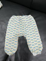 Bộ quần áo nỉ dài tay Moimoln hoạ tiết hoa ( size: 9/12m) - Ảnh 6