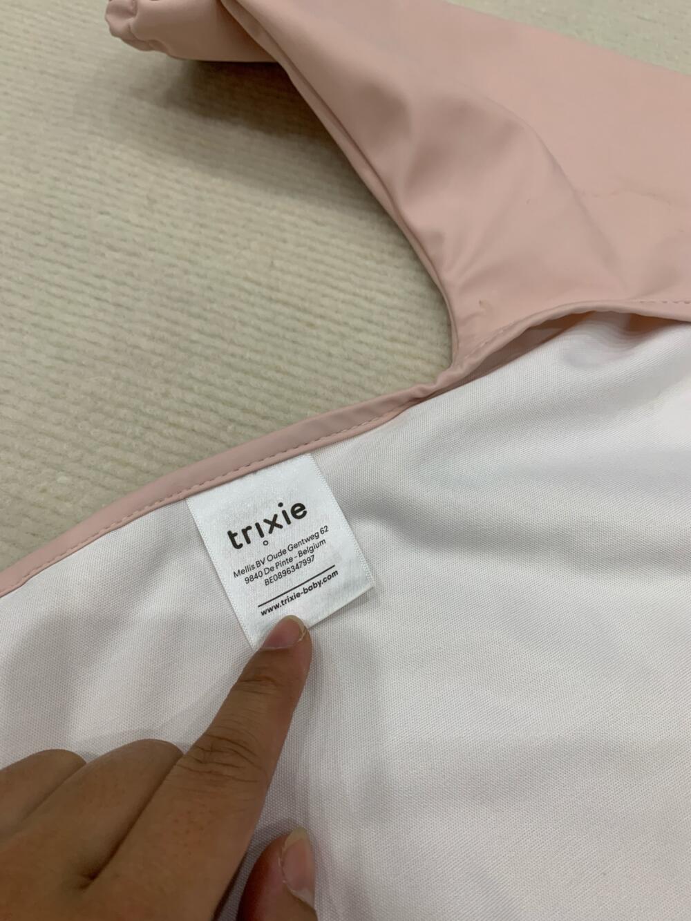 Yếm ăn chống thấm nước Trixie màu hồng - Ảnh 10