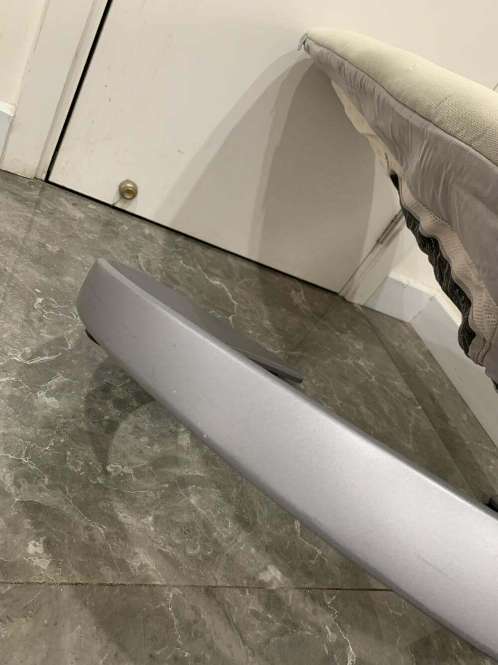 Nôi Nuna Leaf Curv kèm thanh đồ chơi màu xám/ hồng (sơ sinh - 60kg) - Ảnh 13