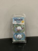 Bộ 2 ty ngậm Esska MooMin Happy hoạ tiết màu xanh (size:4m+) - Ảnh 6