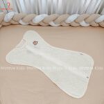Set 3 nhộng chũn trắng, be, hồng mix brand Cocoon, Dotori, Unbee ( size: 0/3m, 3/6m) - Ảnh 13