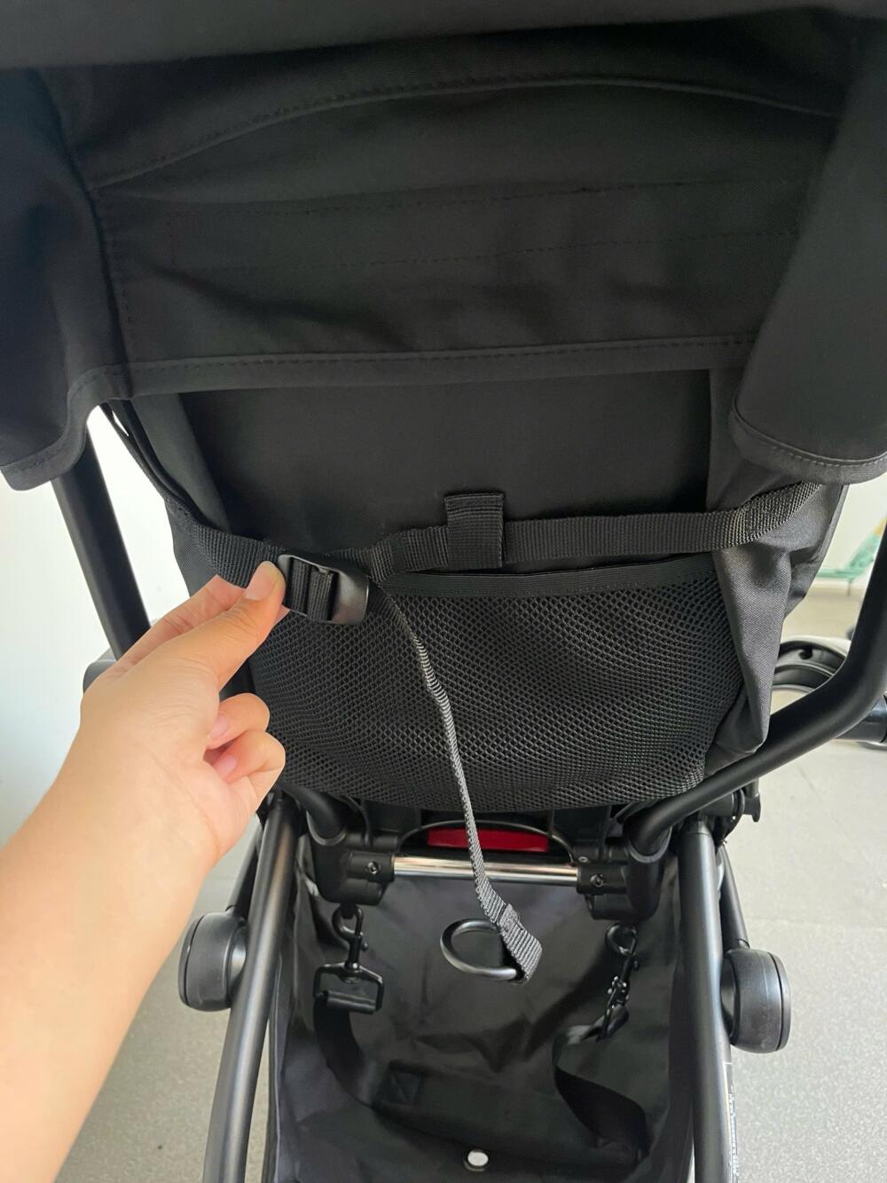 Xe đẩy yoyo+ màu đen kèm bọc tay da (size: 6M/22kg) - Ảnh 20