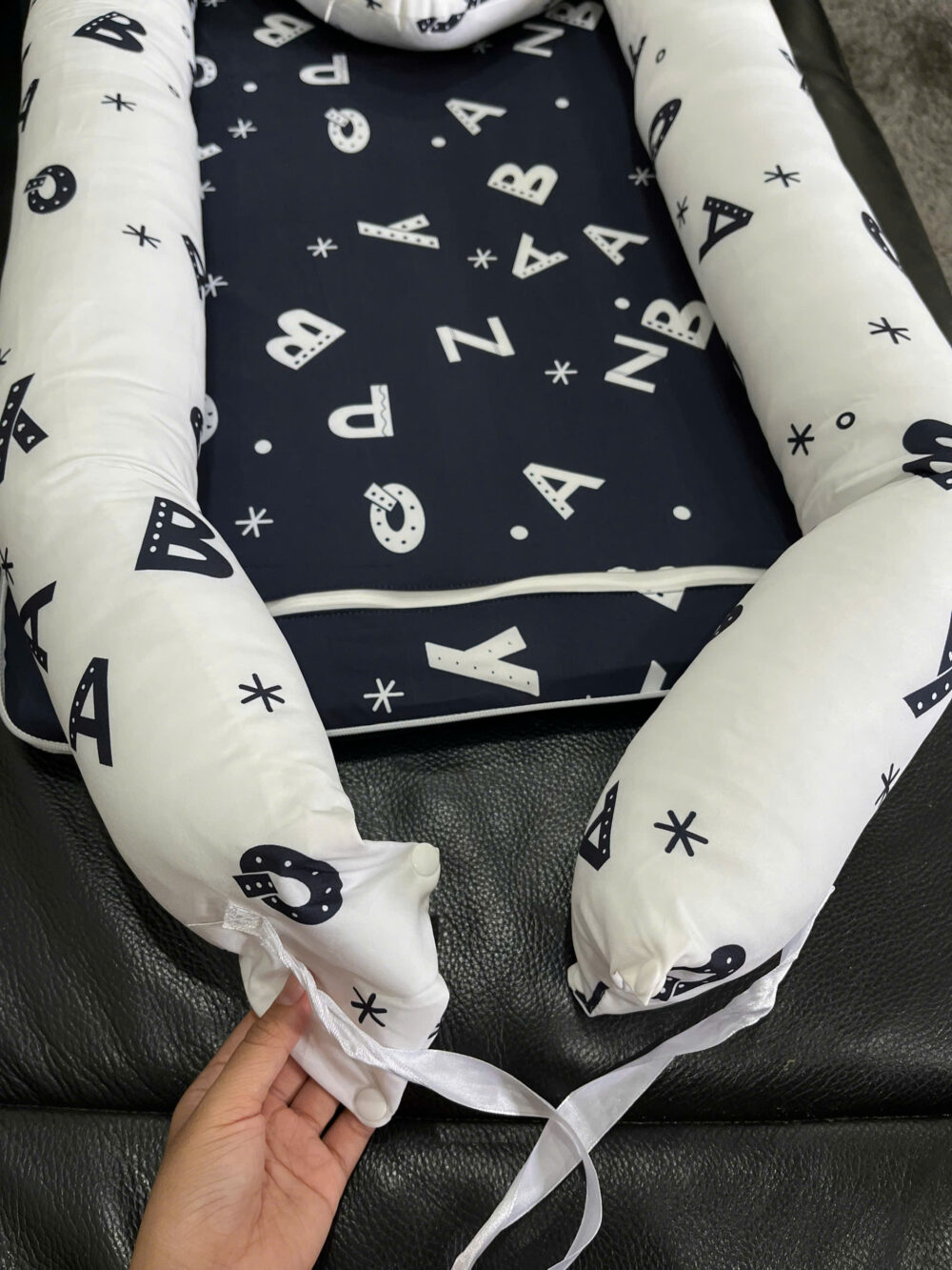 Giường đệm ngủ cho bé Navy/trắng (no brand) - Ảnh 14