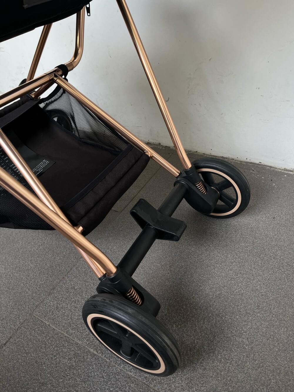 Xe đẩy Cybex Mios 2 màu đen khung rosegold (sơ sinh-22kg) - Ảnh 20