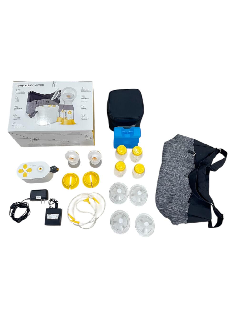 Máy hút sữa điện đôi Medela Pump In Style MaxFlow (Bản đầy đủ) - fullbox, likenew, còn BH 8/2026 - Ảnh 1