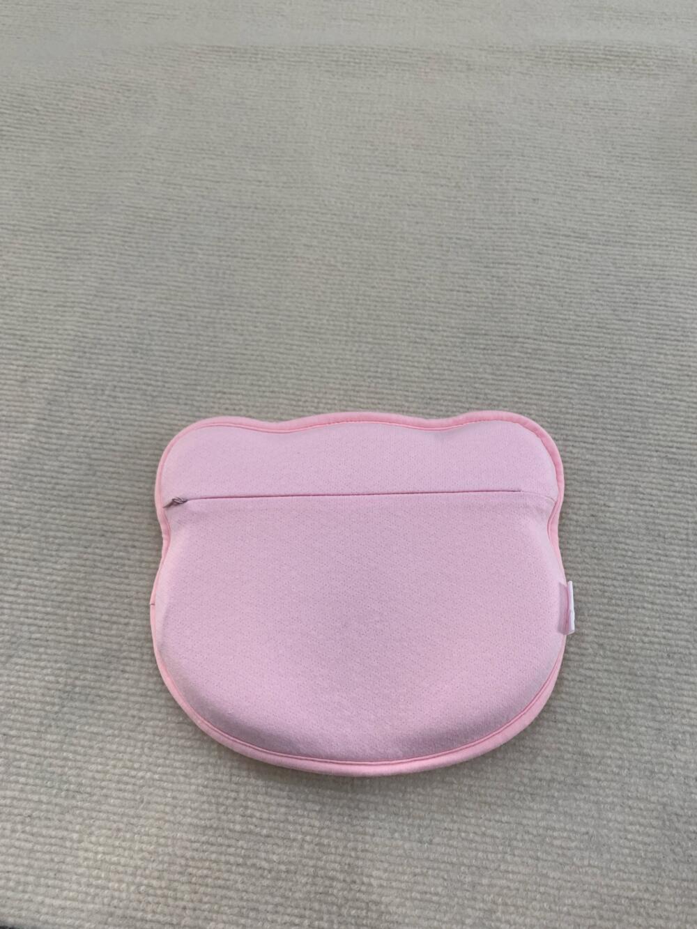 Gối nằm chống bẹp đầu cho bé Mama's Choice màu hồng - Ảnh 7