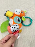 Đồ chơi treo nôi bò Jittery Infantino - Xanh - Ảnh 8