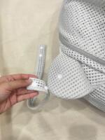 Nôi di động Rubaby màu xám kèm phụ kiện (full box) - Ảnh 15