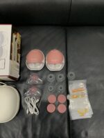 Máy hút sữa rảnh tay Momcozy M9 tặng túi trữ sữa (còn box, như mới) - Ảnh 14