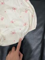 Bodysuit dài tay My bébé màu be nơ hồng (12/24m) - Ảnh 8