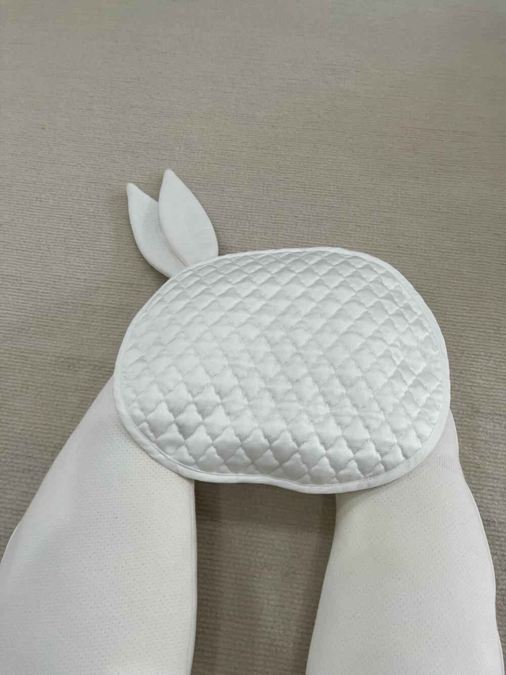 Gối thỏ Raras vải bamboo kèm đệm lót làm mát đầu bé (size: 0/2y) - Ảnh 15