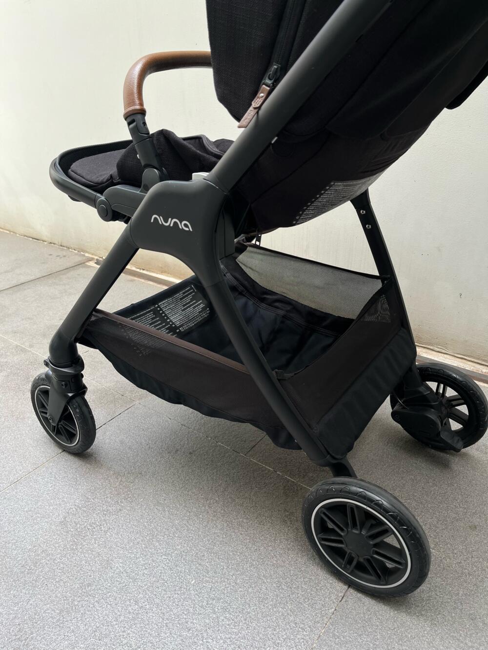 Xe đẩy Nuna triv đen khung đen( 0/4m) - Ảnh 5