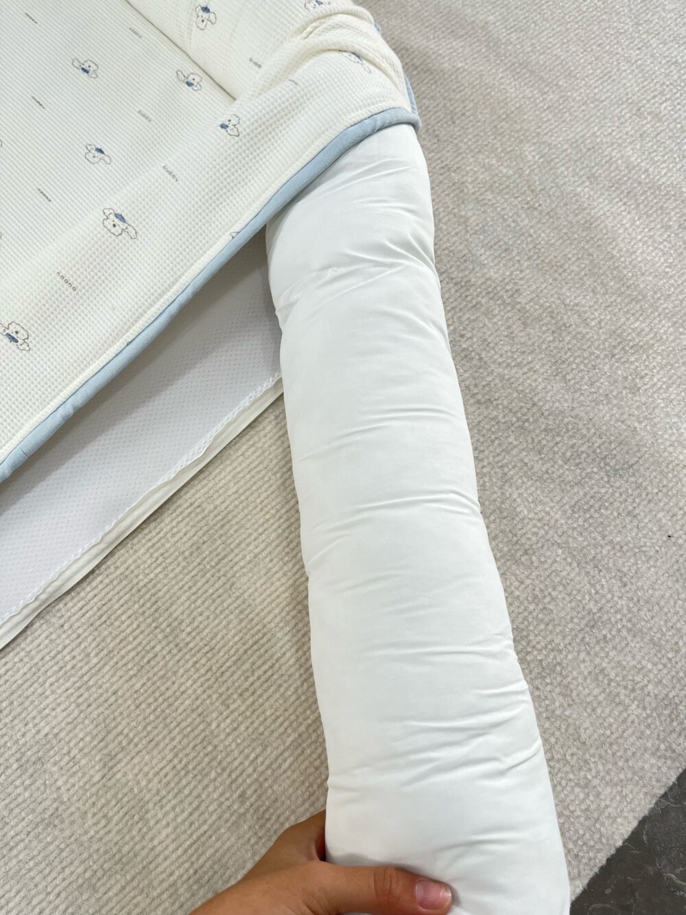 Đệm sơ dừa ngủ chung giường Bessla (0m+, tặng kèm drap chống thấm) - Ảnh 3