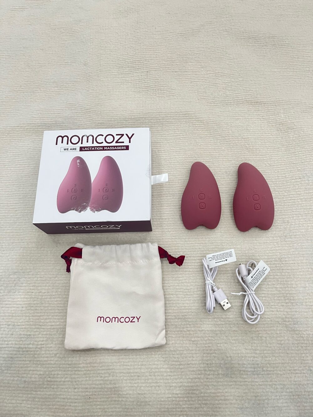 Máy massage ngực Momcozy - máy đôi (full box) - Ảnh 6