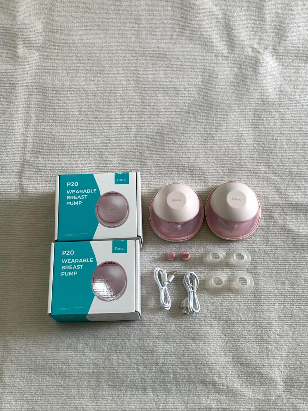 Máy hút sữa Paruu P20 màu hồng, còn BH 10/1/2027 (19/21mm) - Ảnh 4